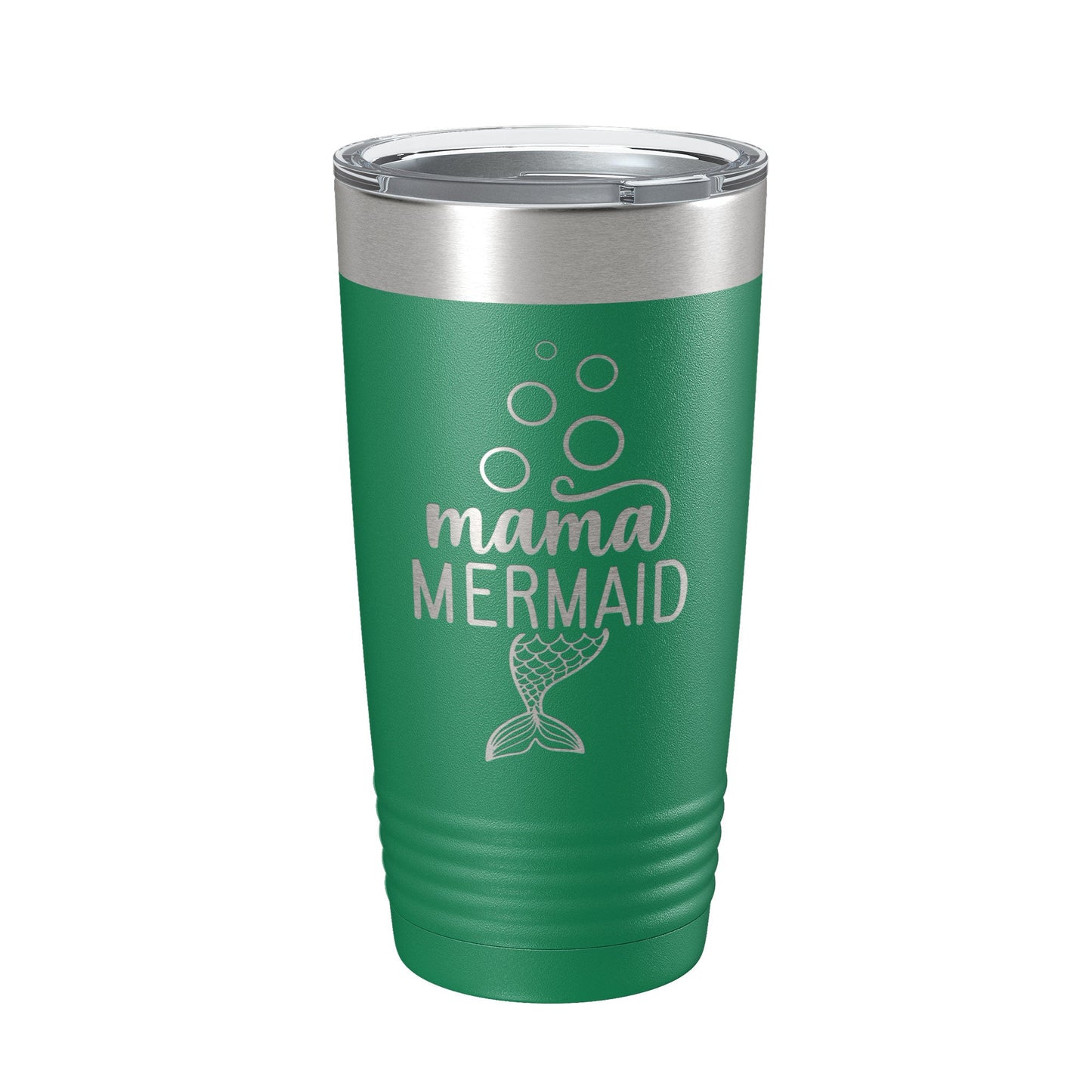 Mama Mermaid Tumbler Travel Mug Insulated Laser Engraved Coffee Cup Mom Momma Gift 20 oz-9