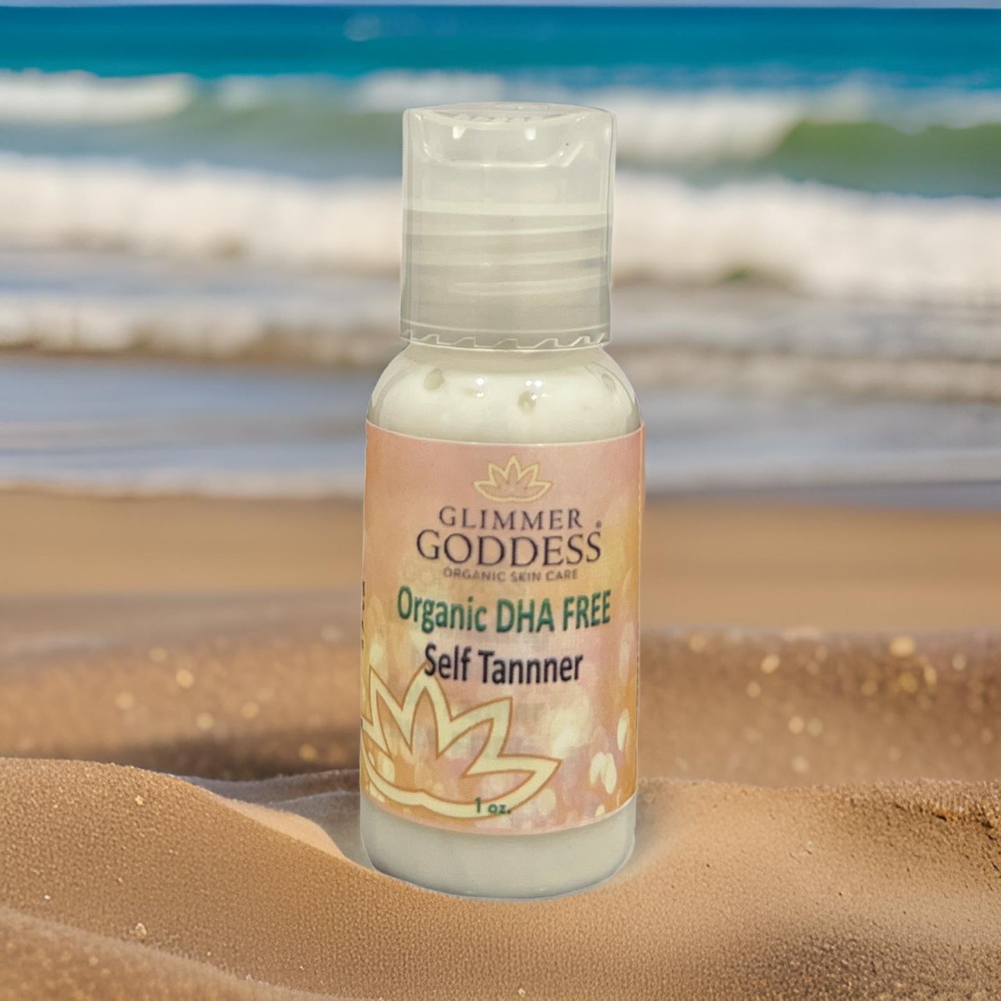 Organic DHA FREE Self Tanner Deluxe Sample-1