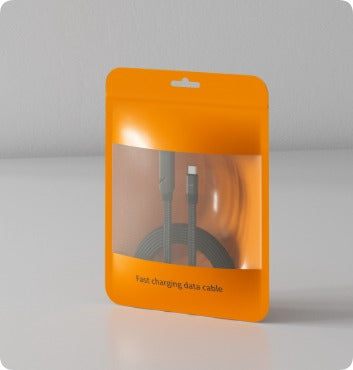 Foldable Fast Charging Data Cable with Bracket
