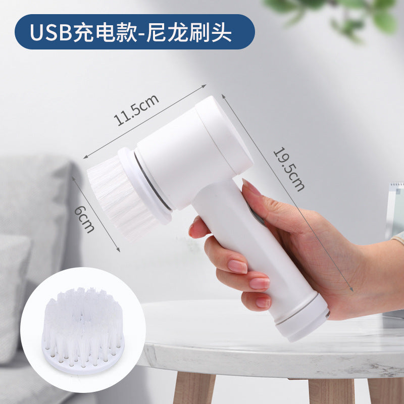 Electric Multifunctional Cleaning Brush for Home Use