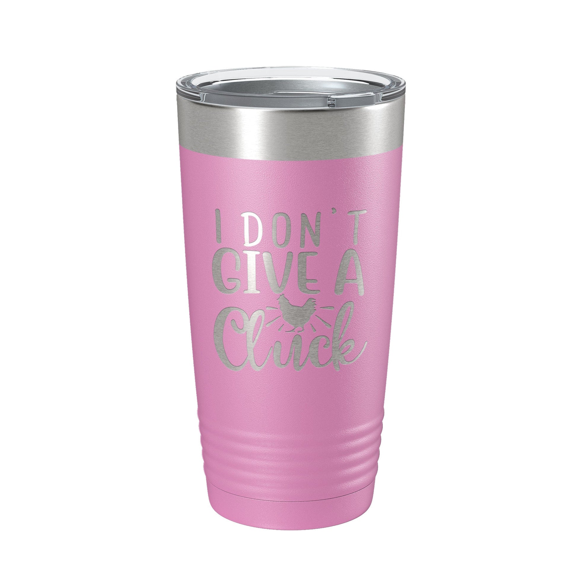 I Don't Give A Cluck Tumbler Funny Chicken Travel Mug Gift Insulated Laser Engraved Coffee Cup 20 oz-14