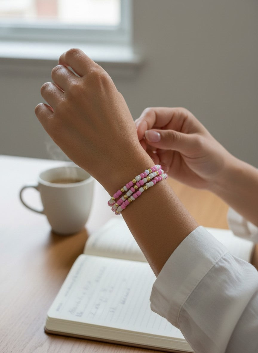 Luxe Seed Bead Bracelet