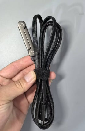 Foldable Fast Charging Data Cable with Bracket