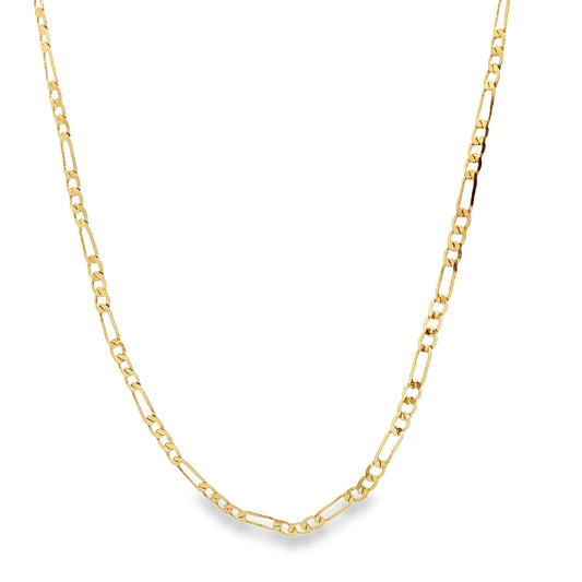 2mm Figaro Chain (H127-128)-0