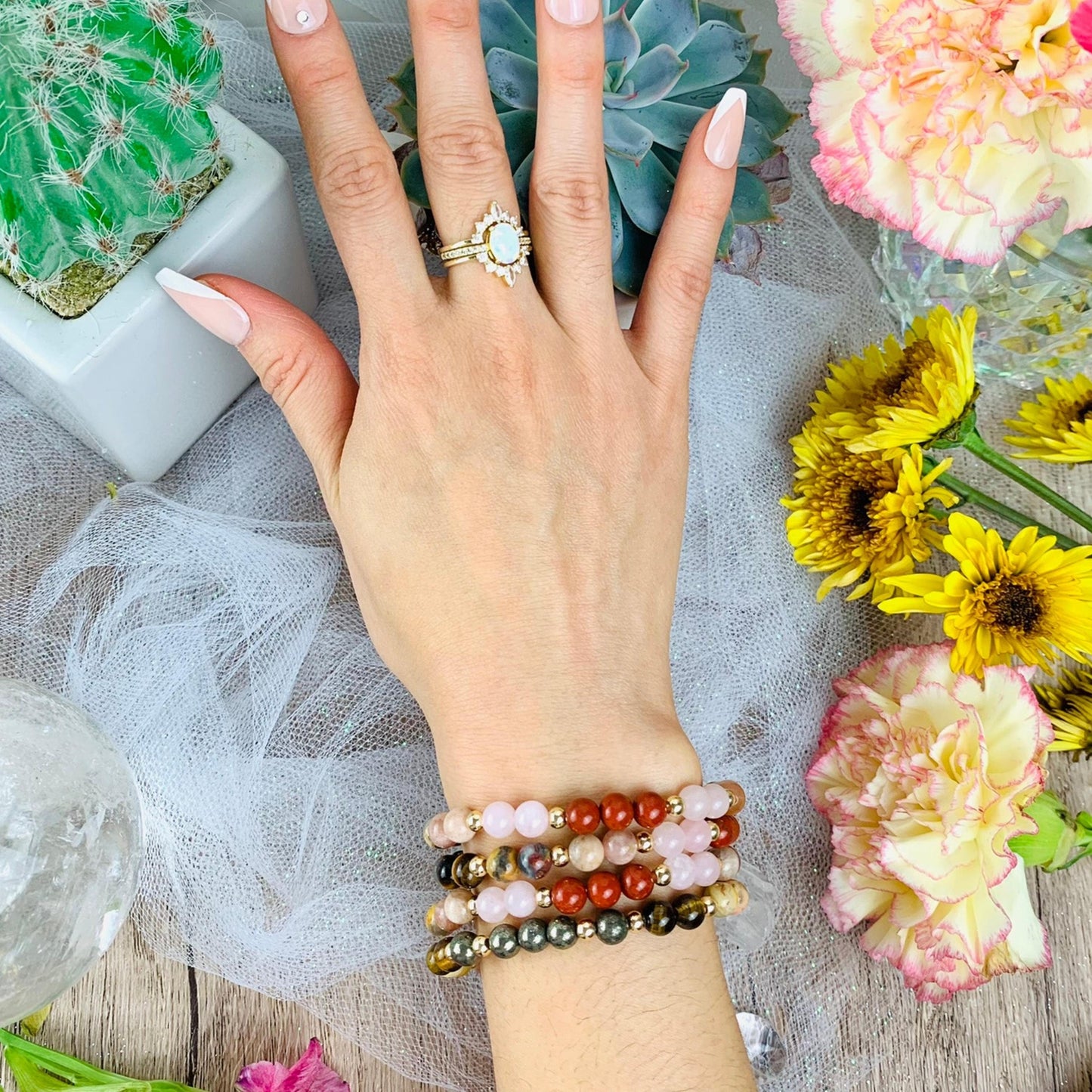 Leo Zodiac Crystal Bracelet-1