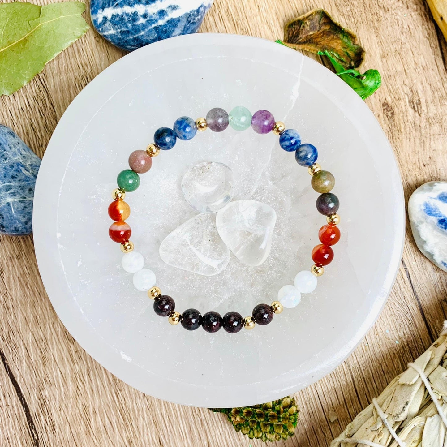 Capricorn Zodiac Crystal Bracelet-2