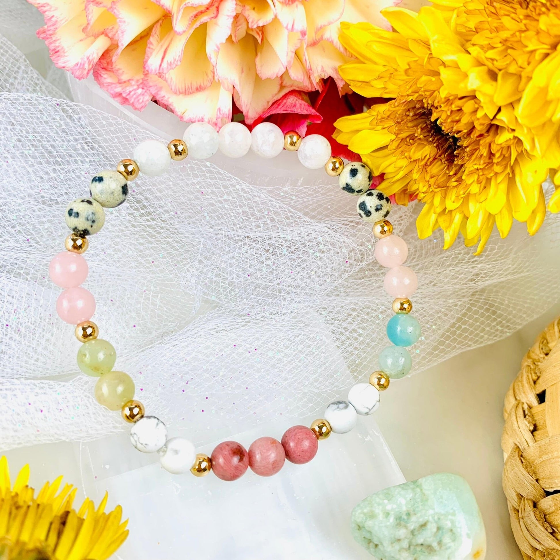 Cancer Zodiac Crystal Bracelet-2
