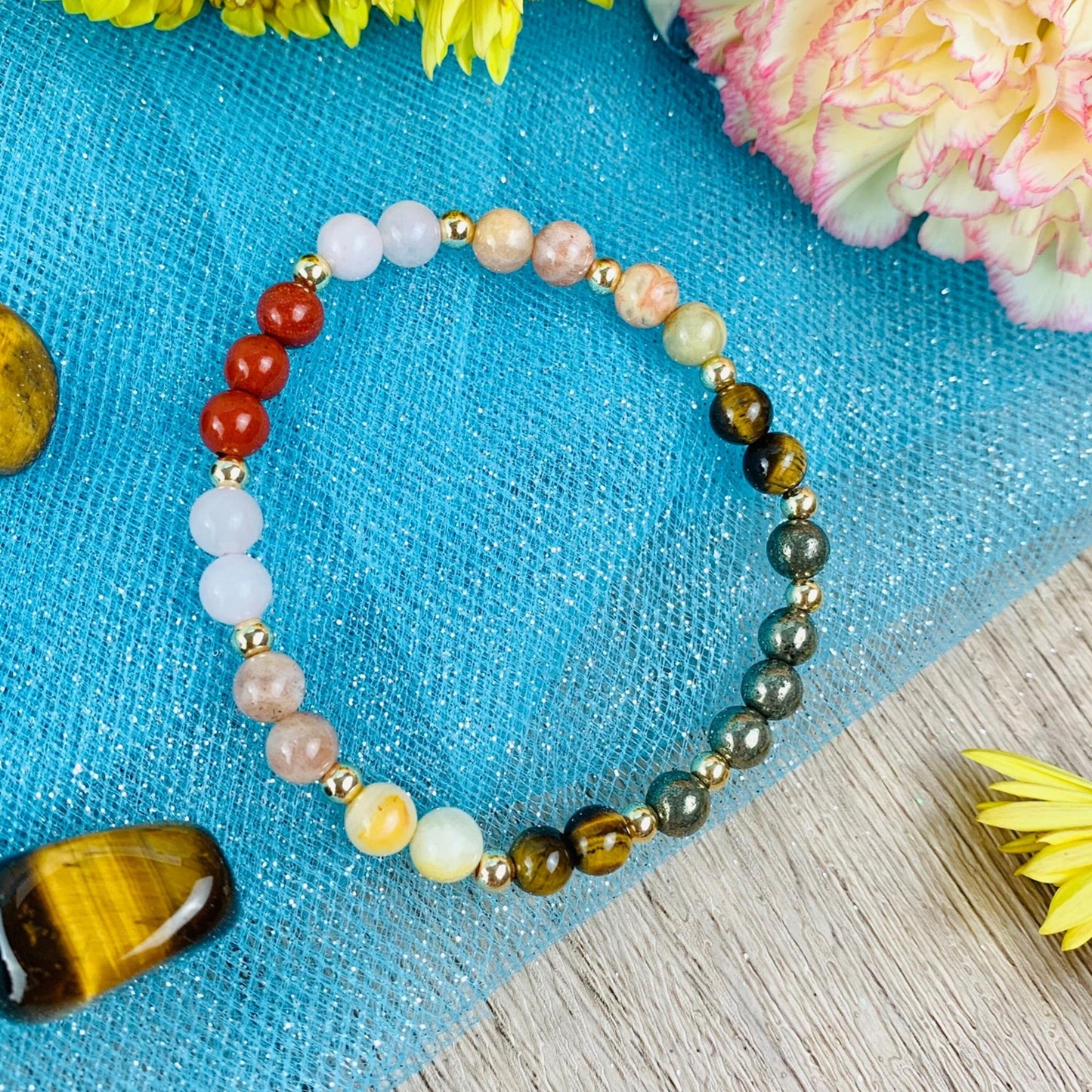Leo Zodiac Crystal Bracelet-2