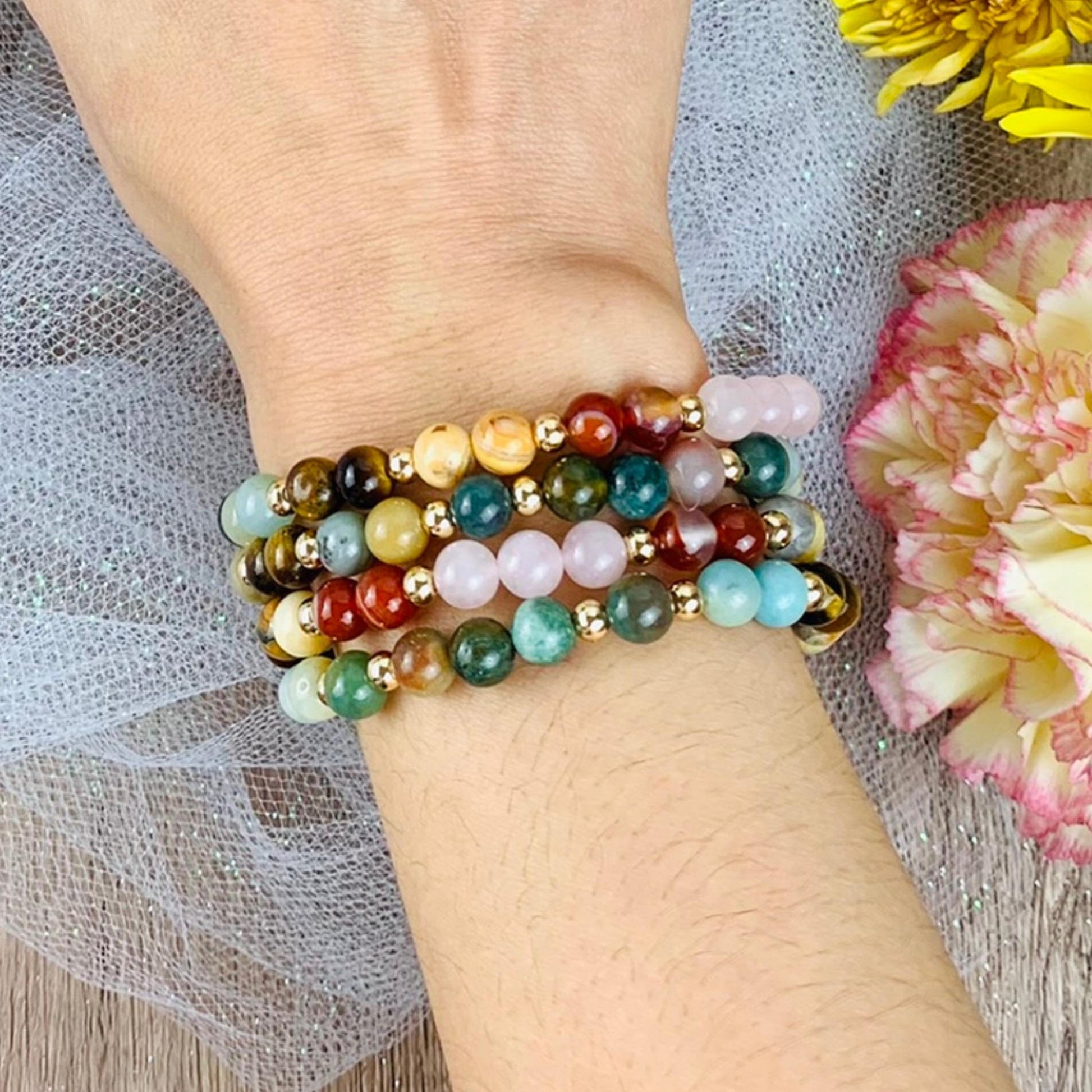 Virgo Zodiac Crystal Bracelet-4