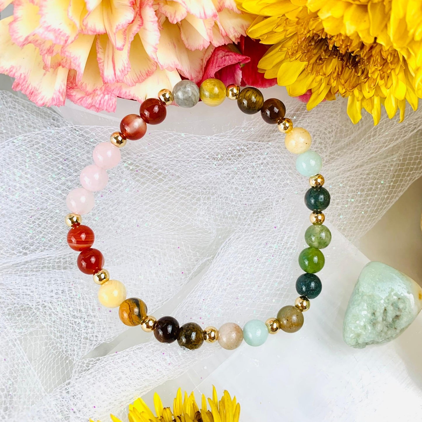 Virgo Zodiac Crystal Bracelet-2