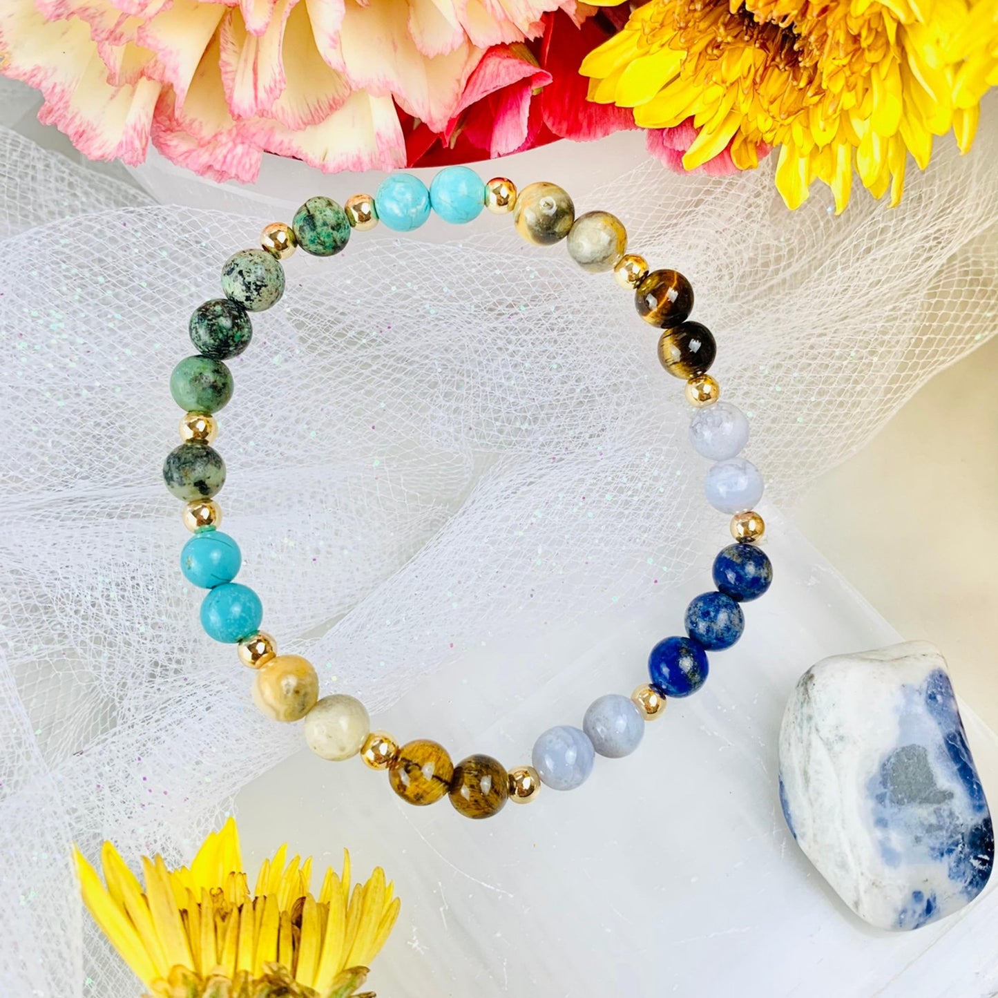 Sagittarius Zodiac Crystal Bracelet-3