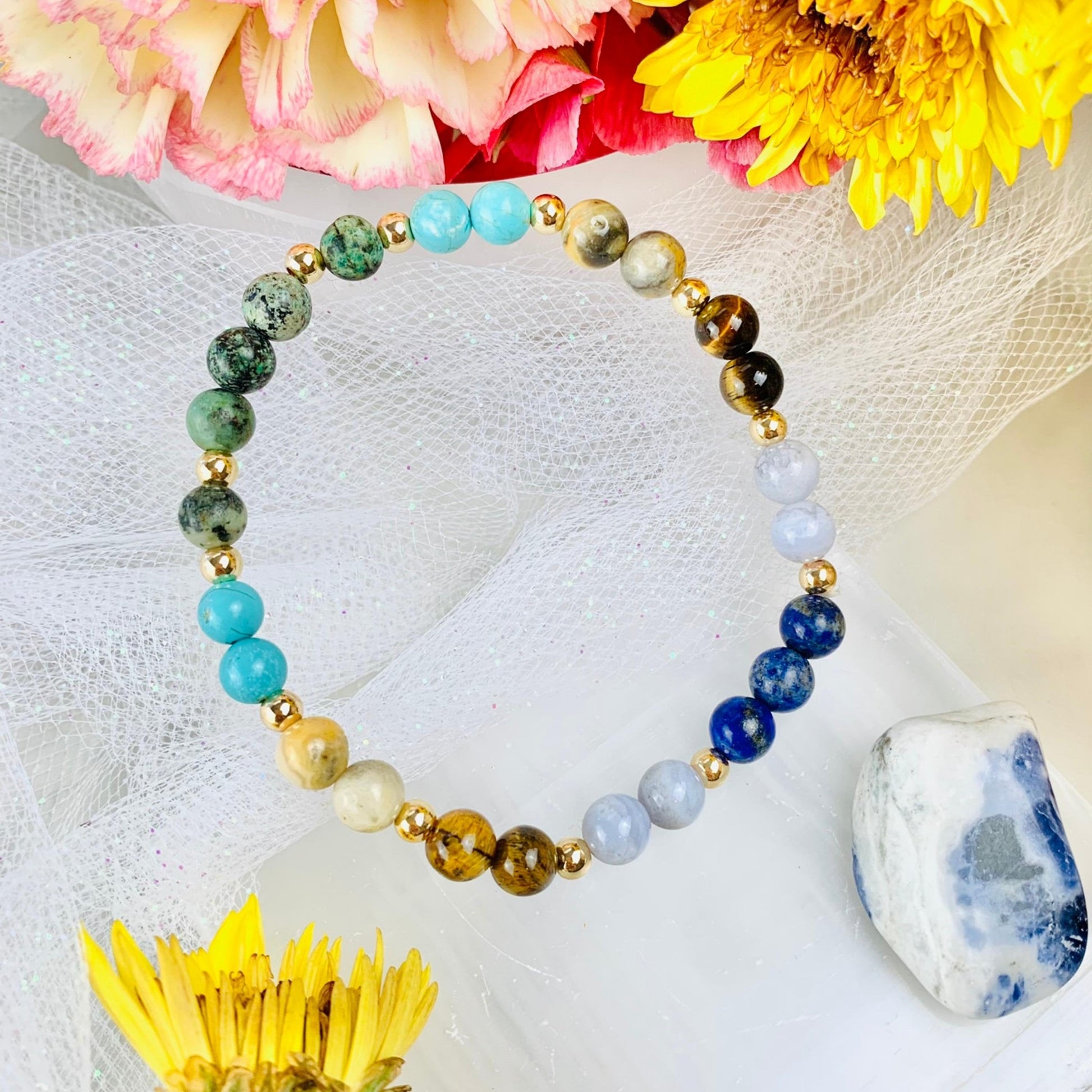 Sagittarius Zodiac Crystal Bracelet-3